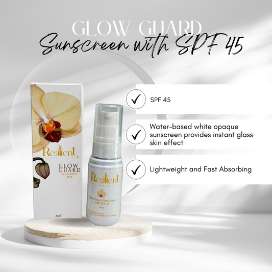 Glow Guard Sunscreen with SPF 45